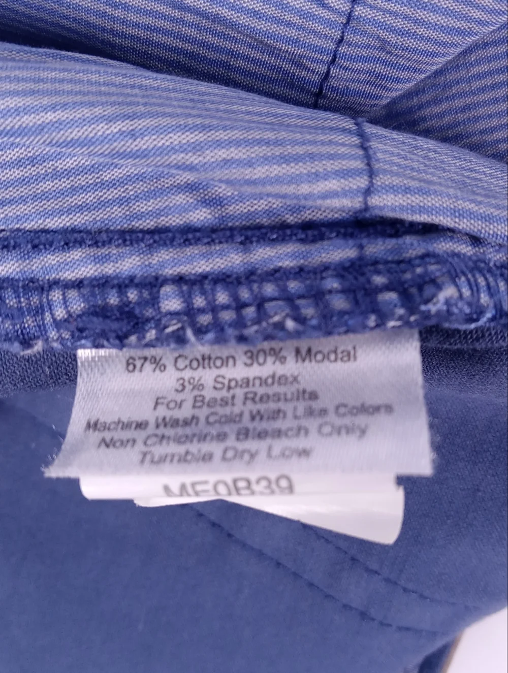 Peter Millar Signature Sateen Five-Pocket Pants Mens Size 34x32 Blue